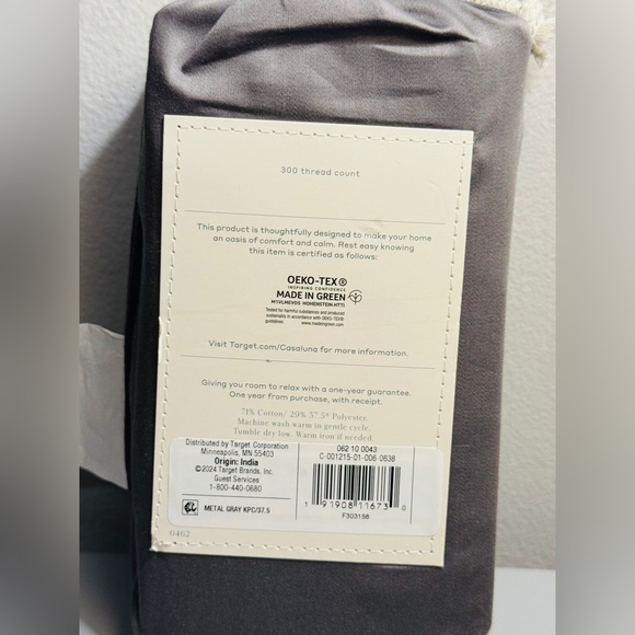 Casaluna temperature adjusting- Pillowcase Set-NWT - Picture 2 of 4